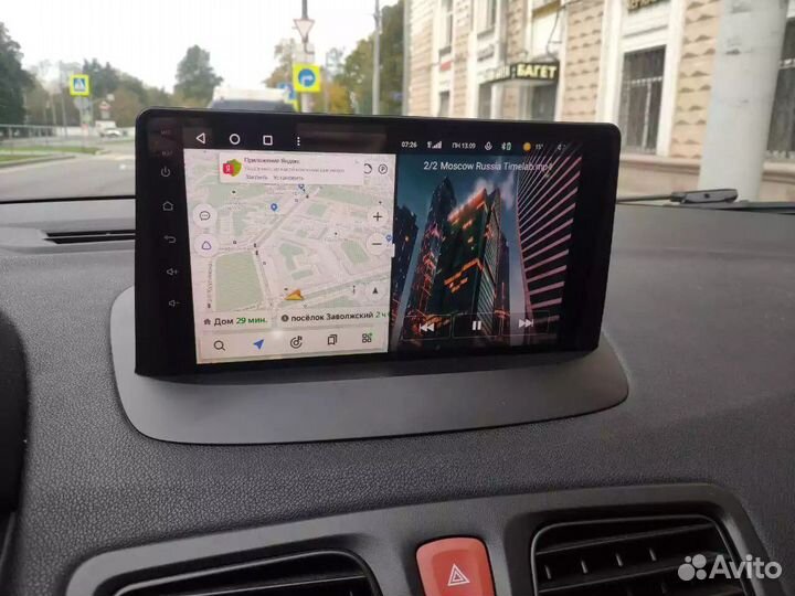 Магнитола renault megane 3