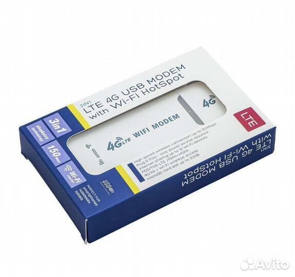 Usb модем 4G под любого оператора с раздачей Wi-fi