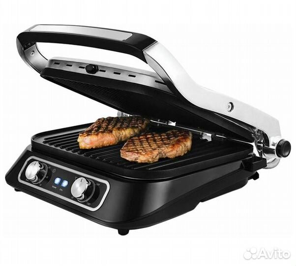 Электрогриль Kitfort KT-1652, Чёрный