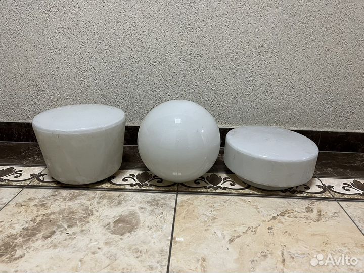 Плафоны на уличную лампу,люстру Советские