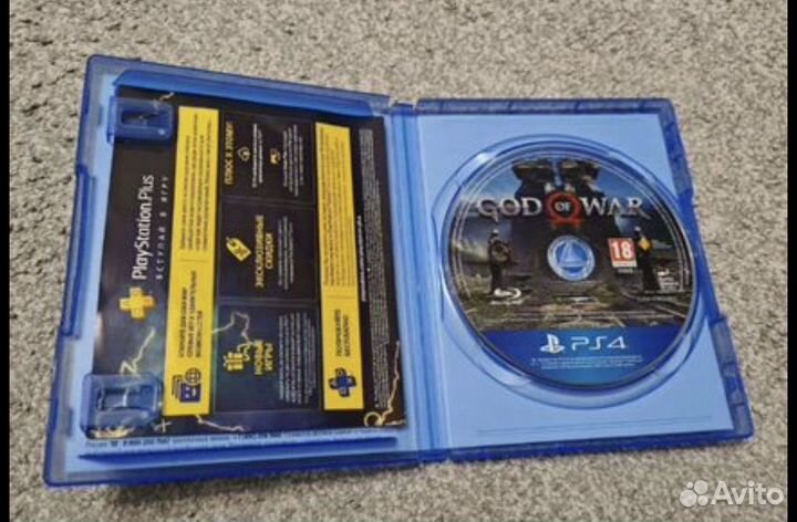 Диск на ps4 год оф вар