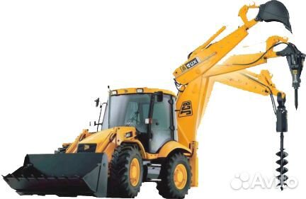 Аренда экскаватора погрузчика JCB