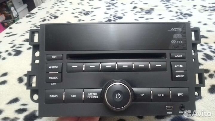 Штатная магнитола Авео т250