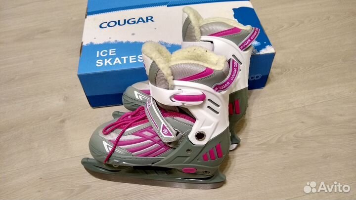 Коньки для девочки ледовые раздвижные