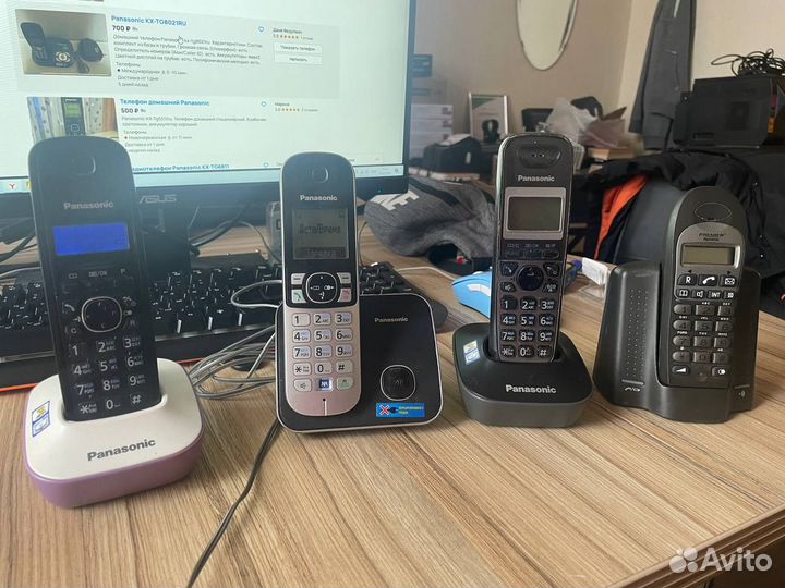 Офисные беспроводные телефоны Panasonic