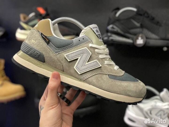 Кроссовки new balance 574 stone island