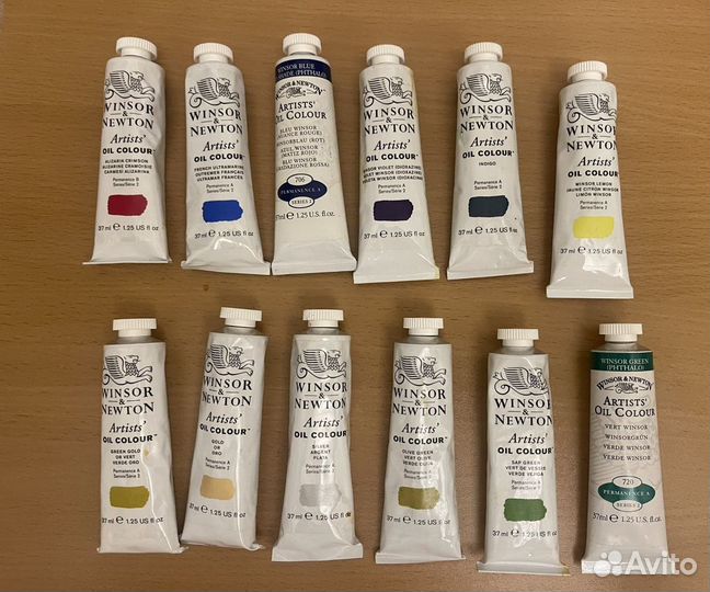 Масляные краски winsor newton 2 серия