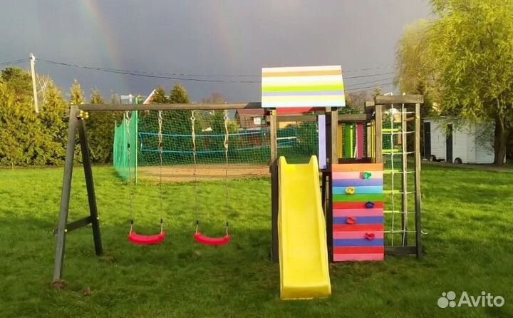 Игровой комплекс стиль black