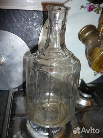 Старый граненный графин 1,5 литра СССР