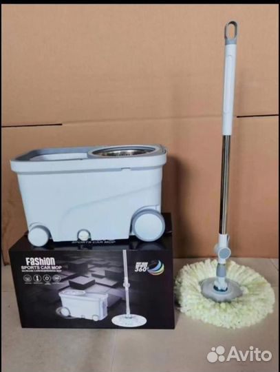 Швабра с ведром и отжимом