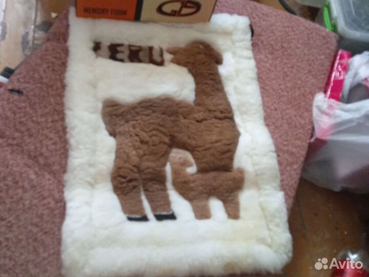 Ковёр из натуральной шкуры ламы Перу