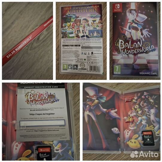 Картридж Nintendo switch игра Balan Wonderworld