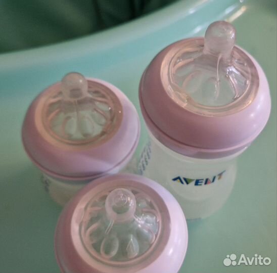 Бутылочки avent natural