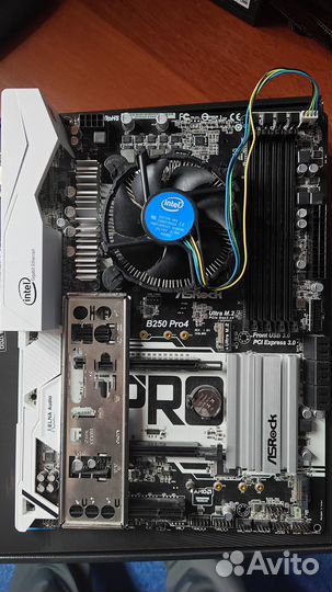 Комплект I5 7400, Asrock B250 PRO4, кулер