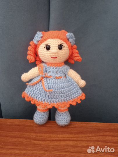 Вязаный пупс
