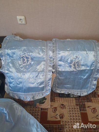 Покрывало на кровать и наволочки