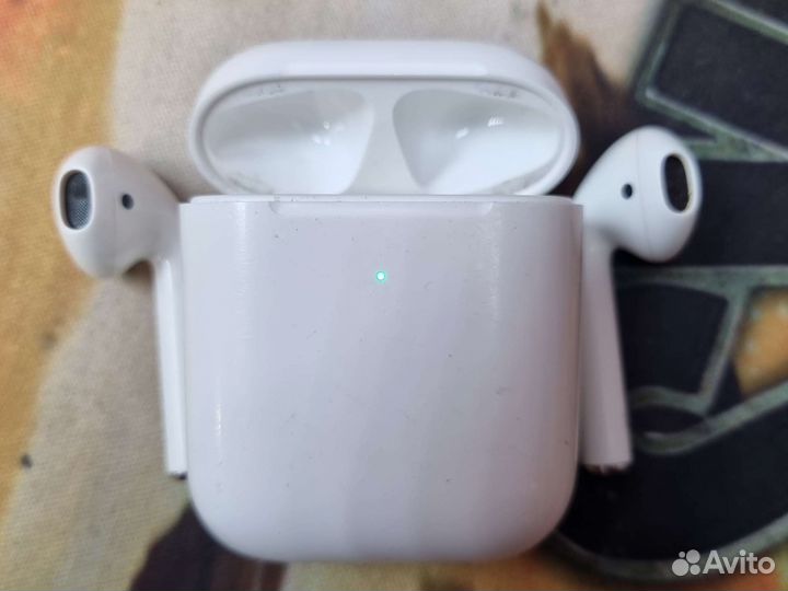 Беспроводные наушники apple airpods 2