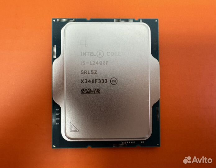 Процессор intel core i5 12400f новый lga1700
