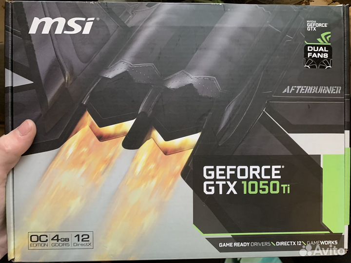 Видеокарта gtx 1050 ti 4gb