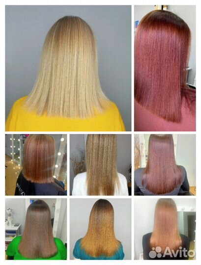 Реконструкция волос/кератин/ботокс