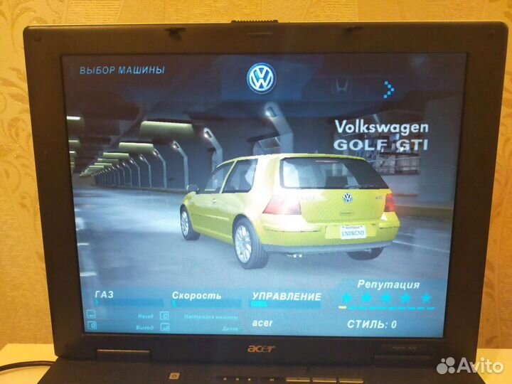 Ноутбук Acer Aspire 1670 Pentium4 2800Mhz 2Gb ram