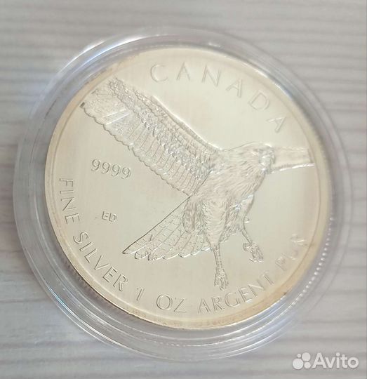 Серебряные монеты. 1 унция