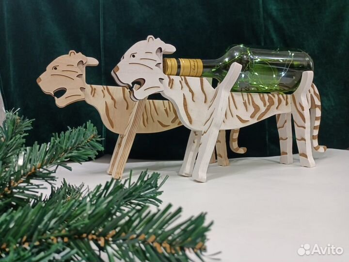 Крутой подарок - подставка для бутылок 