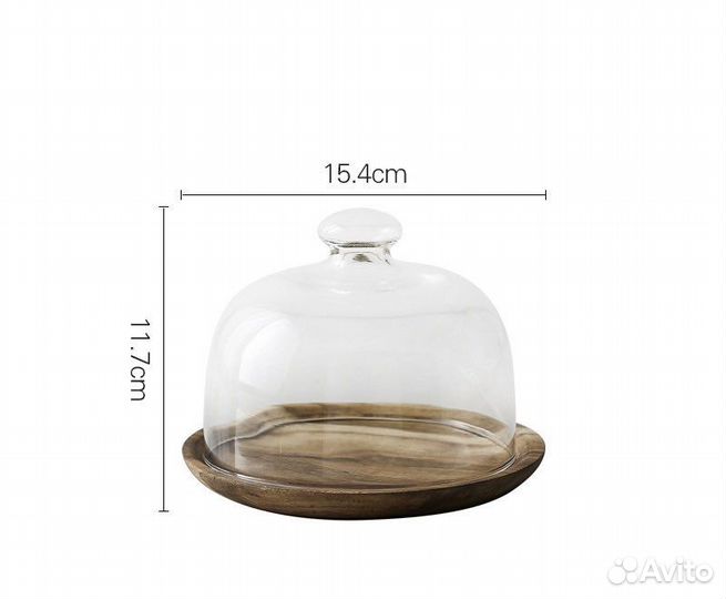 Тортница с крышкой