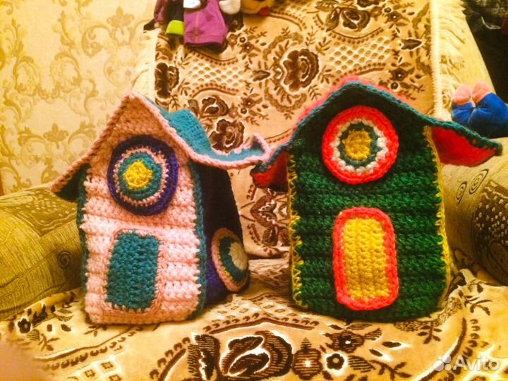 Грелка на чайник Домик