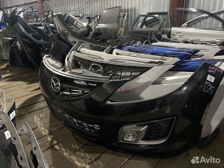 Бампер Mazda 6 GH передний спорт