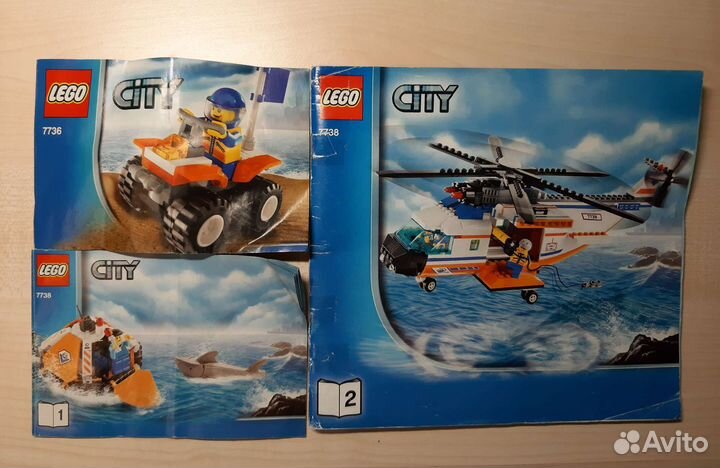 Lego City 7738-вертолёт берегового наблюдения