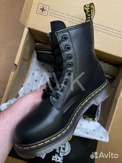 Ботинки Dr. Martens 1460 Nappa Black