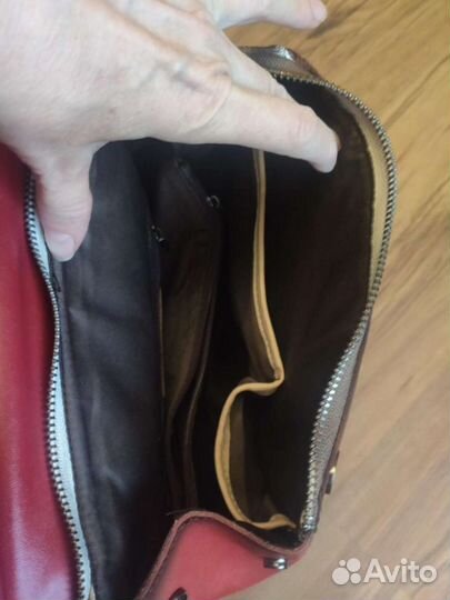 Рюкзак из натуральной кожи