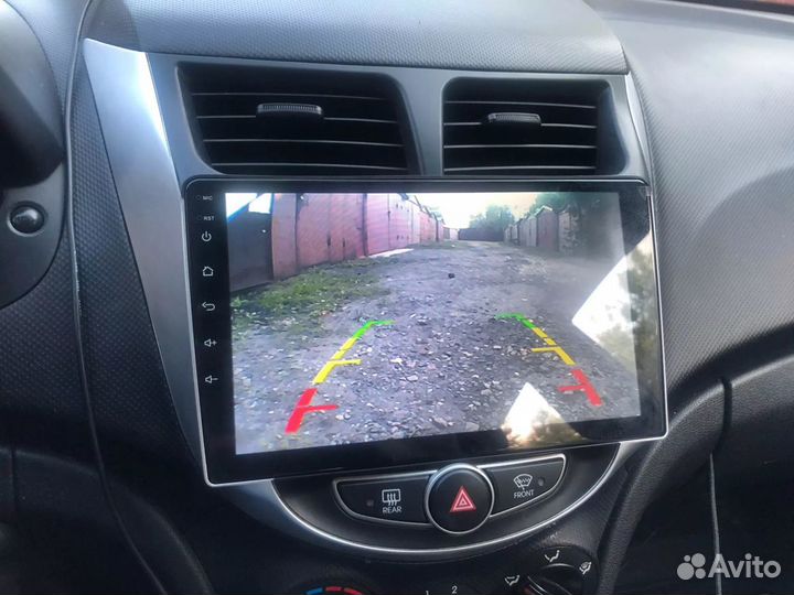 Магнитола Hyundai Solaris 1 Android