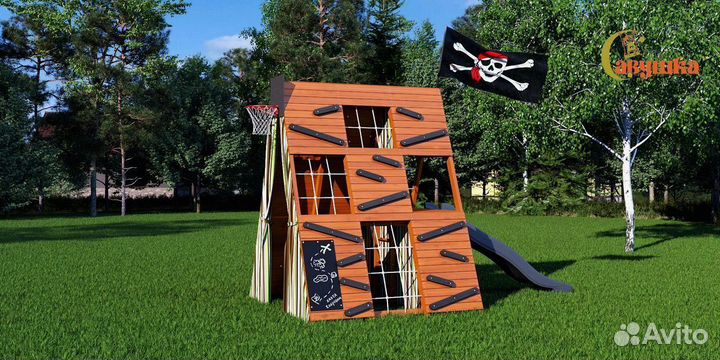 Игровая площадка для улицы Савушка База 1