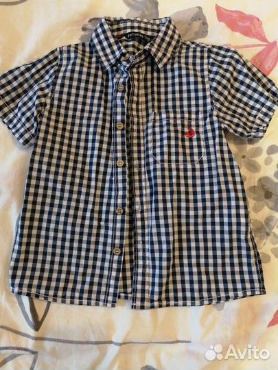 Рубашка для мальчика 104 р-р