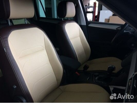 Каркасные авточехлы на Volkswagen Tiguan 2