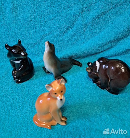 Фарфоровые статуэтки лфз