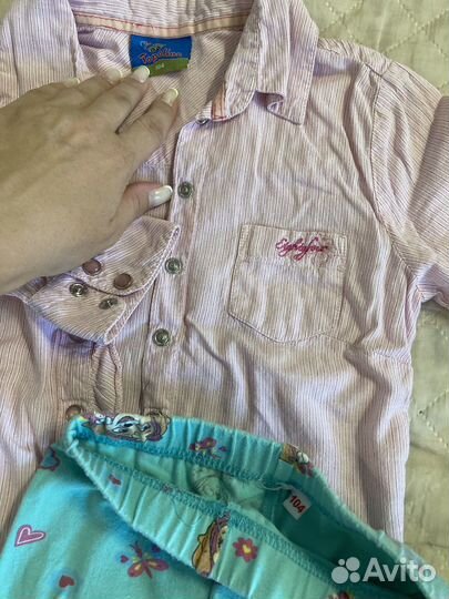 Вещи пакетом на девочку 98-104