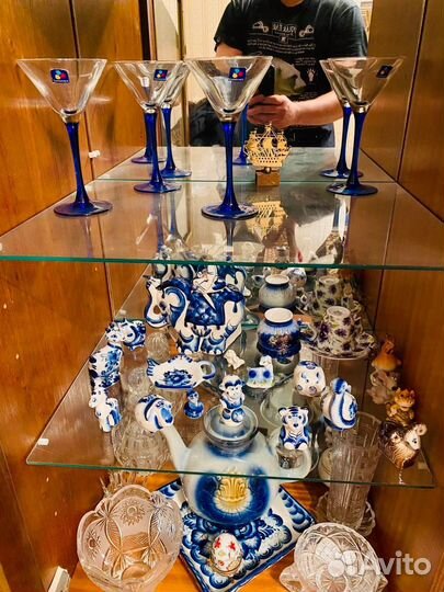 Посуда гжель