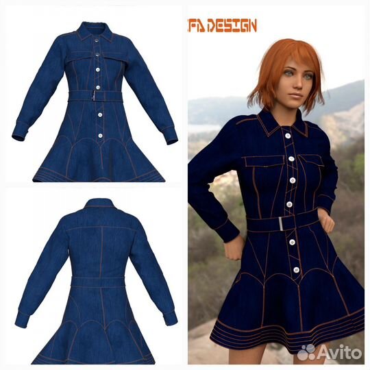 Конструктор одежды дизайн 3Д