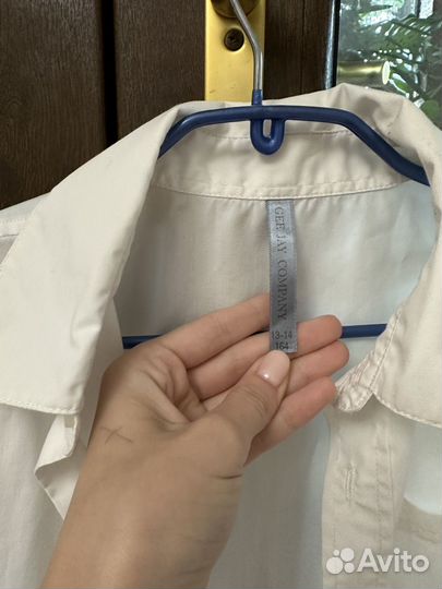 Рубашка белая детская для мальчиков