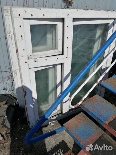 Деревянные окна со стеклопакетом бу