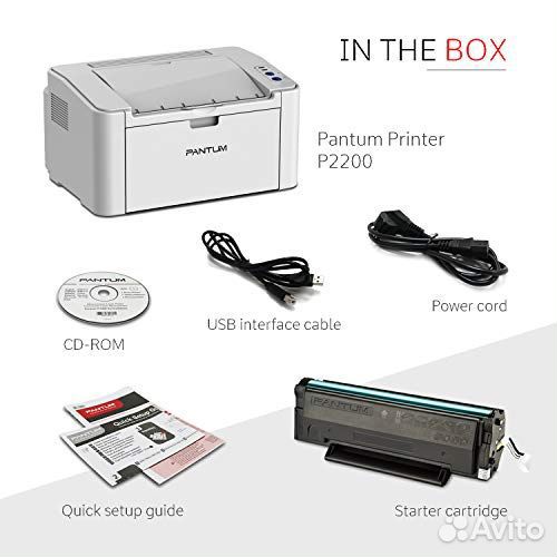 Новый принтер для учебы и офиса Pantum P2200