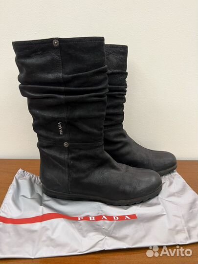 Сапоги женские Prada,38,5