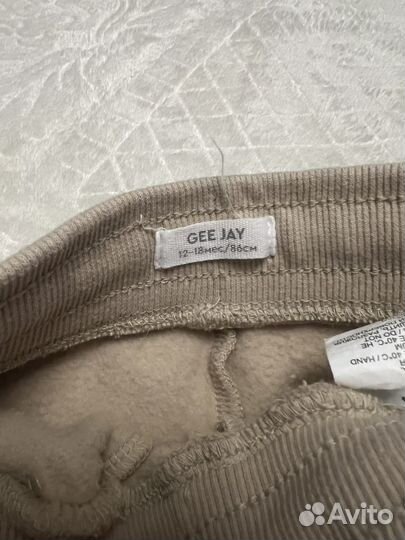 Штаны gee jay gloria jeans 80-86 см 12-18 мес