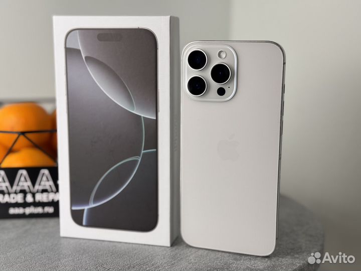 iPhone 16 Pro 128GB White Titanium Sim eSim