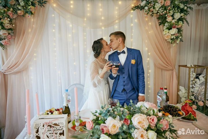 Оформление свадебного зала, свадебный декор