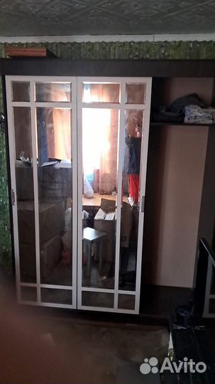 Шкаф купе с зеркалом бу