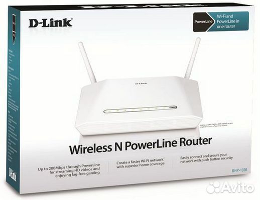 Маршрутизатор D-Link DHP-1320 100Mbps Wireless N P